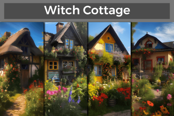 Download Witch Cottage Background Aesthetic Art - Background aesthetic Collection