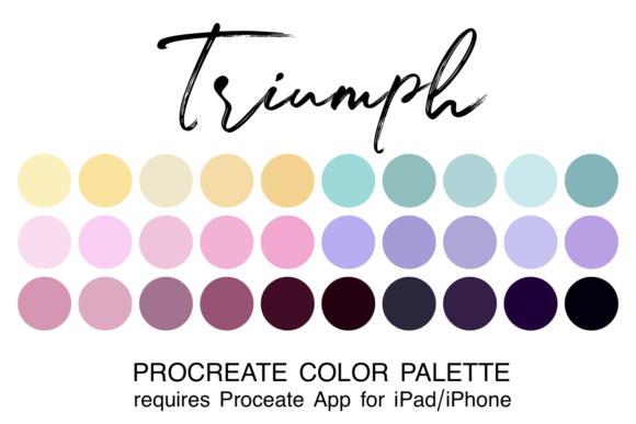 Download Triumph Procreate Color Palette - Palette Collection