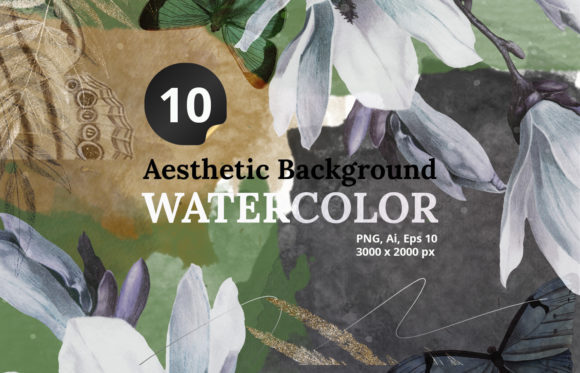 Download Watercolor Background Aesthetic - Background aesthetic Collection